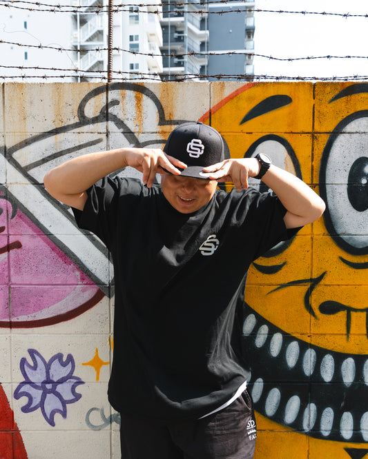 SC Logo Tee (black/white)