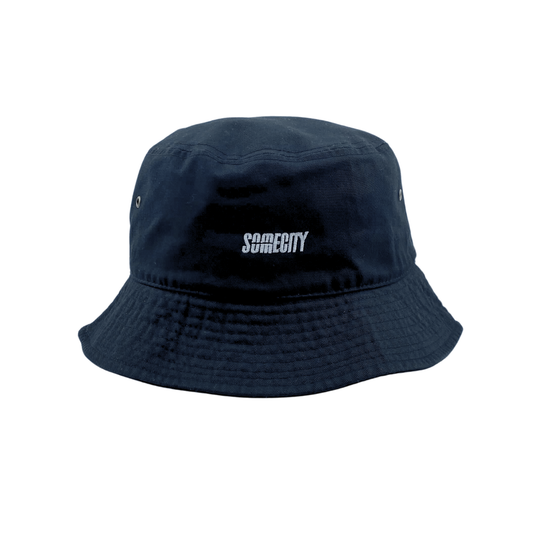 SOMECITY Bucket Hat (black/white)