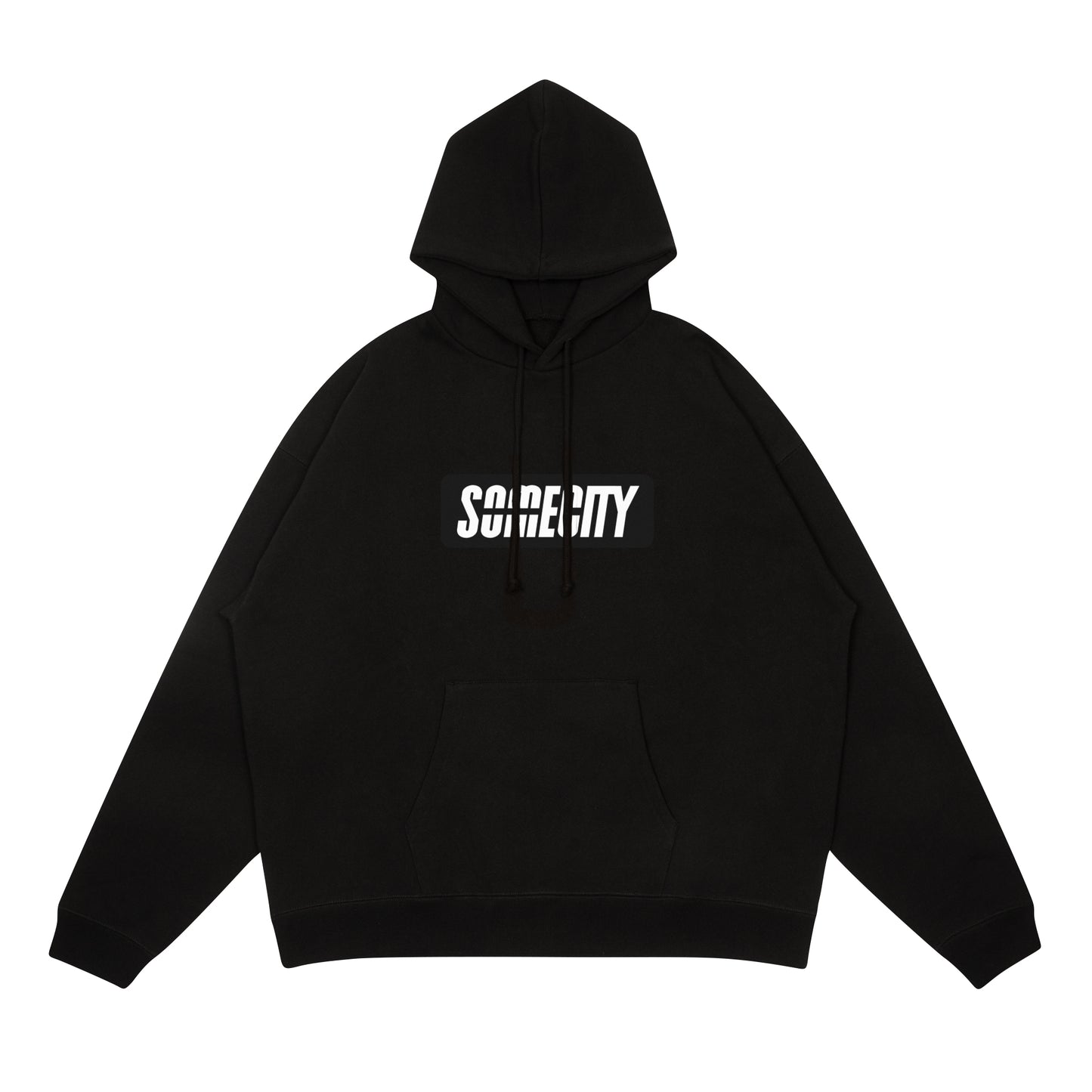 Logo Sweat Hoodie -PICK UP PLAYGROUND- (black)