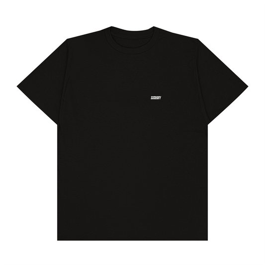 Micro Logo Tee (black)