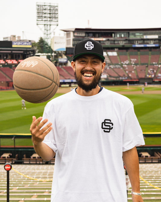 SC Logo Tee (white/black)