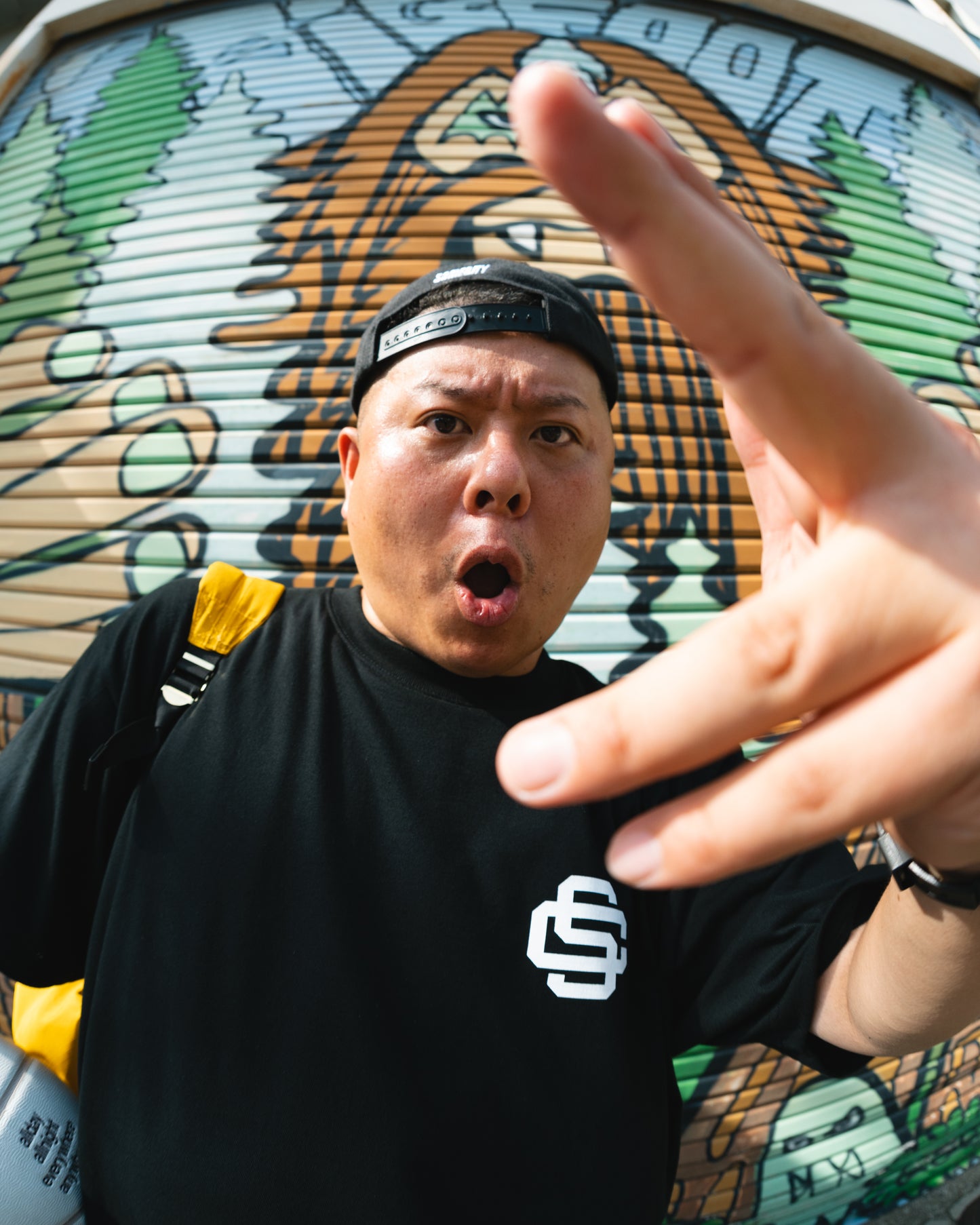 SC Logo Tee (black/white)