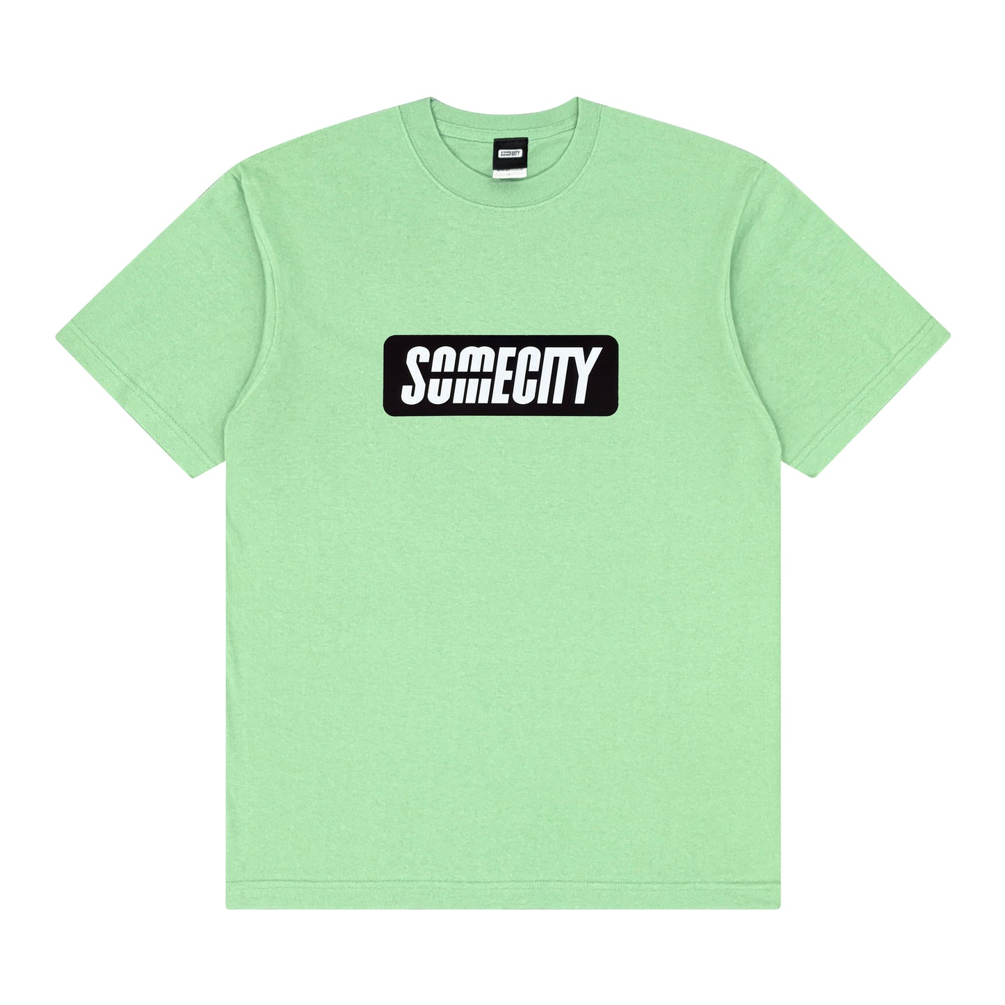 Logo Tee -PICK UP PLAYGROUND- (smoky green)