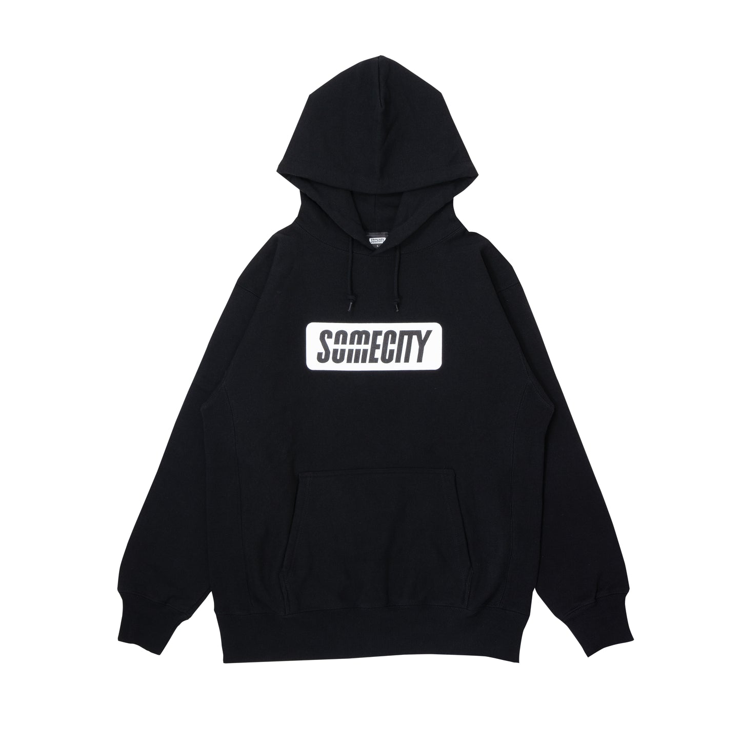 Logo Sweat Hoodie -PICK UP PLAYGROUND- (black)