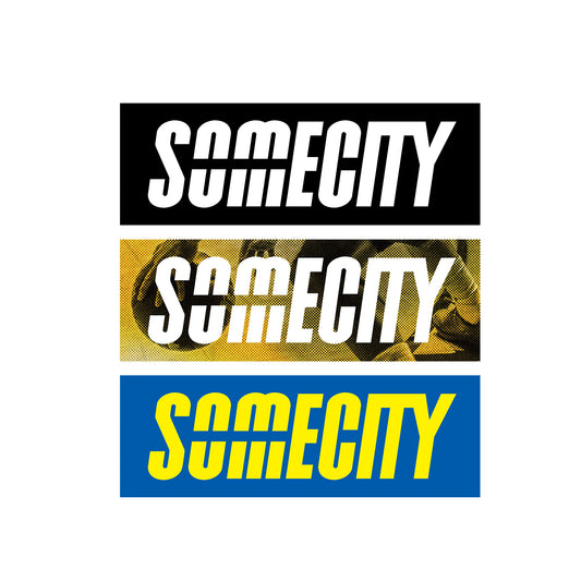 SOMECITY Logo Sticker Pack