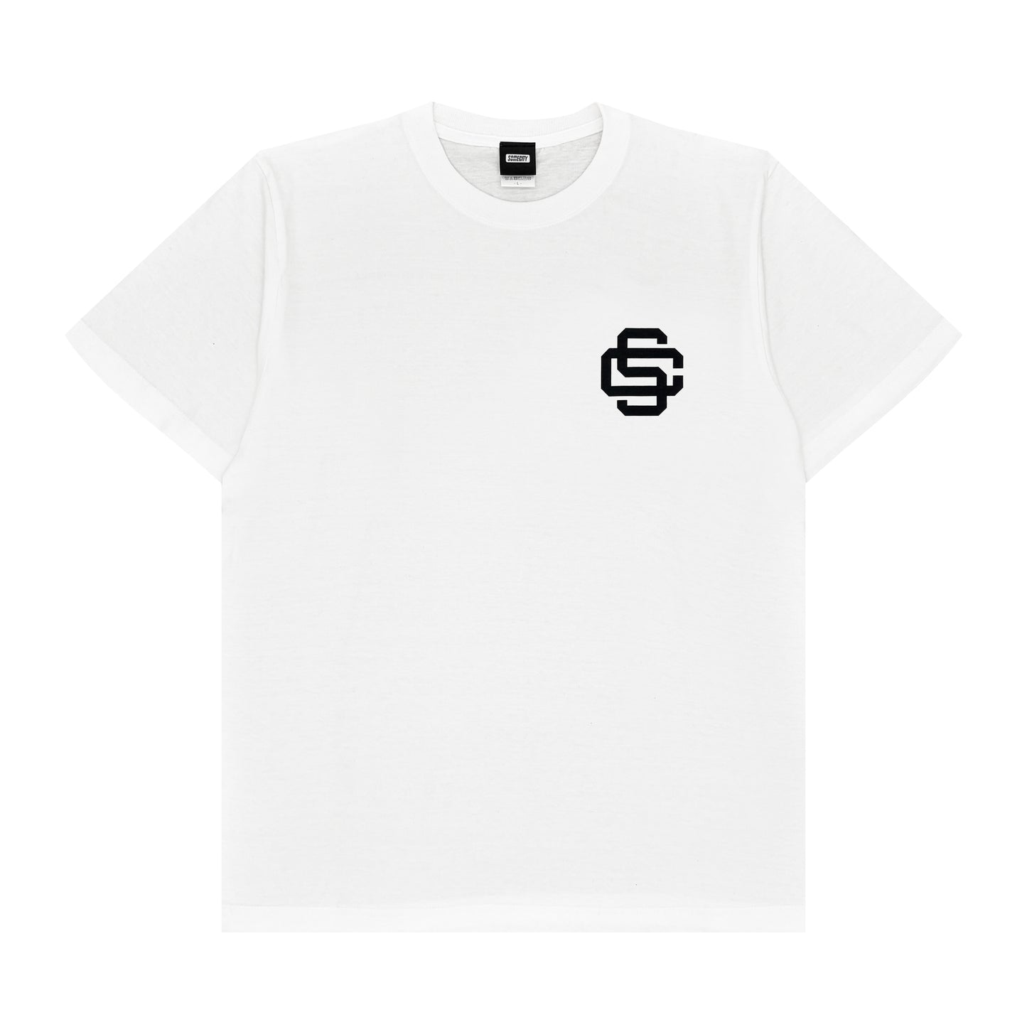 SC Logo Tee (white/black)