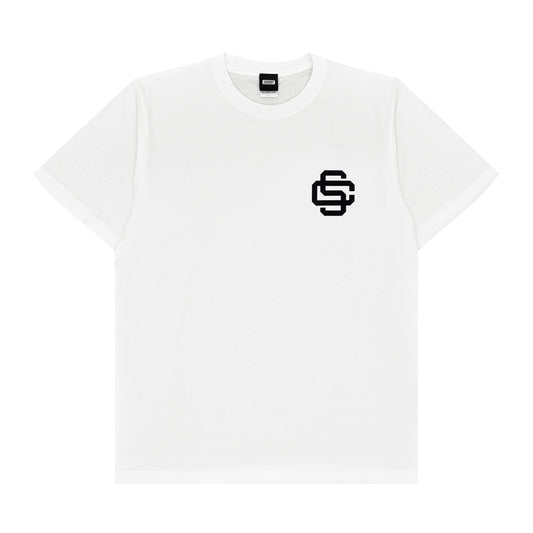 SC Logo Tee (white/black)